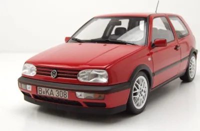 Produktbild von VOLKSWAGEN Golf GTI 1996 Blitzrot, NOREV188418, Maßstab1/18, NOREV