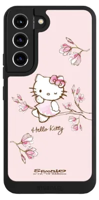 Produktbild von NIVOCASE Handyhülle für Samsung Galaxy S22 Hülle NIVOpure Case Schwarz Fanartikel Hanami Hello Kitty