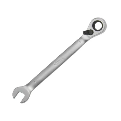 Produktbild von Maul- Ringratschenschlüssel umschaltbar 7 mm