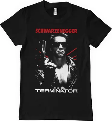 Produktbild von The Terminator Poster T-Shirt - XX-Large - Black