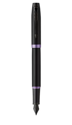 Image de PARKER Füller IM Vibrant Rings Purple PVD             M Blau Geschenkbox