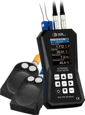 Produktbild von PCE Instruments Ultraschall-Durchflussmessgerät PCE-TDS 200+ L