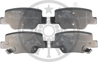 Produktbild von OPTIMAL Bremsbeläge Satz Hinten Bremsklötze für TOYOTA Verso (R2) BP-12565