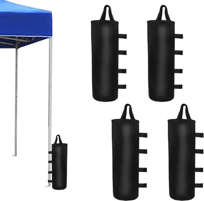 Produktbild von Set von 4 Sandgewichten 20 x 50 cm, schwere Oxford-Stoffqualität, für Zelte, reißfest und langlebig