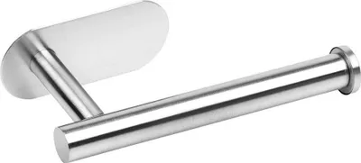 Produktbild von Toilettenpapierhalter Stahl silber