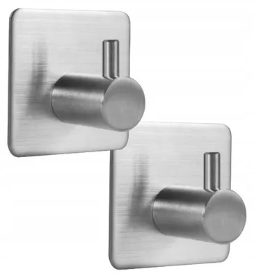 Produktbild von Selbstklebender Metall Haken für Handtücher ohne Bohren