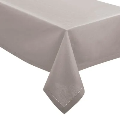 Obrázek produktu pro Obdélníkový ubrus CHAMBRAY - bavlna, šedá, 140 x 240 cm