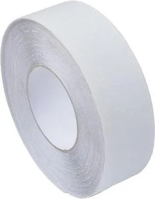Image de Ruban d'avertissement BLANC 50mm/33m PVC adhésif