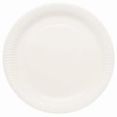 Image de Assiettes ovales en papier 23 cm, lot de 8 - Amscan