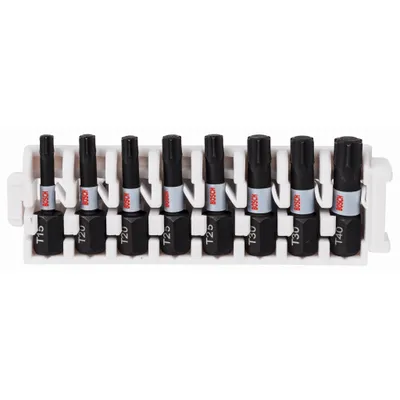 Obrázek produktu pro Sada šroubovacích bitů Impact Control, 8dílná, T15-T40, 25 mm