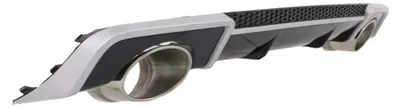 Produktbild von Heckstoßstangendiffusor Auspuff Tipps für Audi A3 8V Limousine Cabrio 2012-2015 RS3 Look.