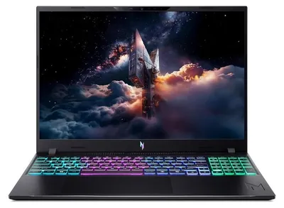 Zdjęcie produktu dla Acer Nitro V 16 AI ANV16-A71-R28U, ekran 16" WUXGA, częstotliwość odświeżania 180 Hz, procesor AMD Ryzen AI 7 450, 16 GB pamięci RAM, dysk SSD 512 GB, karta graficzna NVIDIA GeForce RTX 5060