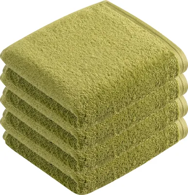 Produktbild von 4er Pack Handtuch Vegan Life von der Marke Vossen 60 x 110 cm