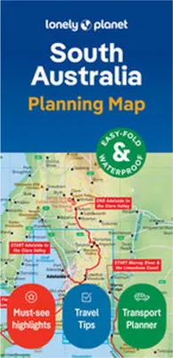 Produktbild von Lonely Planet South Australia Planning Map