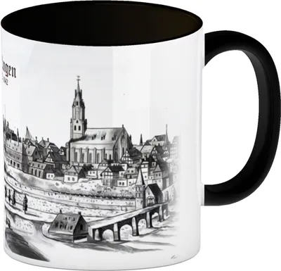 Produktbild von Tübingen 1642 Kaffeebecher in schwarz