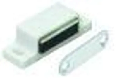 Produktbild von Hettich Magnetschnäpper 17 x 19 x 75 mm weiß 5 kg - 4 Stück