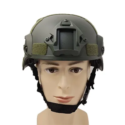 Imagen del producto de Casco táctico AIORBER, diseño transpirable, tamaño ajustable, ideal para montar a caballo, jugar y actividades al aire libre