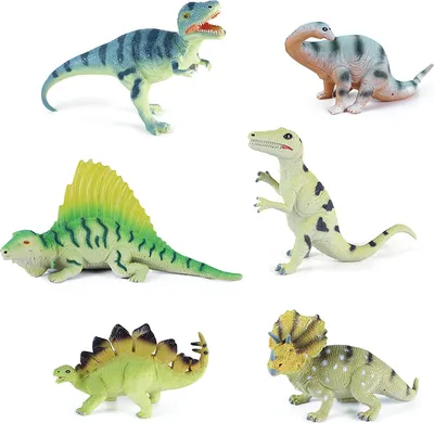 Obrázok produktu pre Dinosaury 6 druhov 20 - 23 cm (8590687702226)