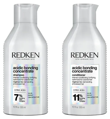 Produktbild von Redken - Acidic Bonding Concentrate Shampoo und Conditioner - Set für strapaziertes Haar