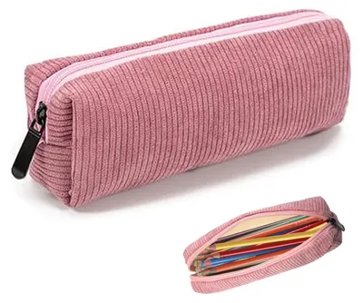 Produktbild von Rosa Federmäppchen, Stifteetui, kleines Federmäppchen, Schul-Federmäppchen