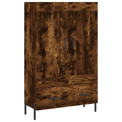 Produktbild von Highboard Räuchereiche 69,5x31x115 cm Holzwerkstoff