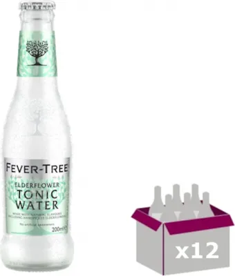 Image de Fever Tree - ElderFlower - 12 x 20cl