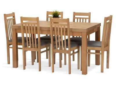 Obrázek produktu pro Jídelní sestava MIRA stůl + 6 židlí