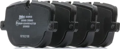 Produktbild von VALEO Bremsbeläge Satz Hinten für LAND ROVER Range Rover Sport (L320) 302503