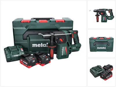 Produktbild von Metabo KH 18 LTX BL 24, SDS Plus, Schwarz, Bürstenloser Motor, 2,4 cm, 1280 RPM, 2,2 J