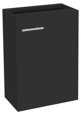 Produktbild von VDD – WC-Schrank – WC-Schrank ohne Waschbecken – Schwarzer WC-Schrank – Waschtischunterschrank