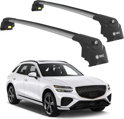 Image de TURTLE ROOF AIR-2 , Silver GENESIS GV70 JK1 2022 2023 2024 (SUV)