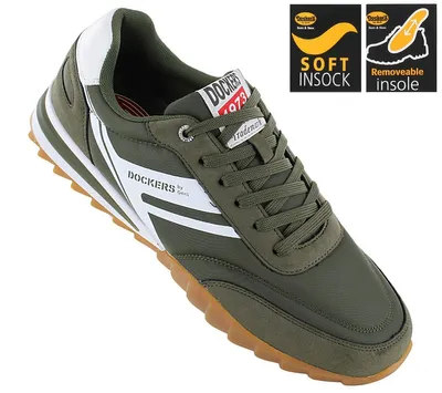 Produktbild von DOCKERS by Gerli 54HY002 - Herren Schuhe Sneakers Grün 702800 , EU 44 UK 10