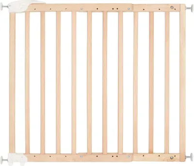 Produktbild von Badabulle Deco Pop zábrana dverí/schodisková brána - prírodná farba, upevnenie skrutkou alebo zatlačením (63,5-106 cm) - B025224