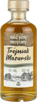 Obrázek produktu pro Mazurski Trojniak med (tøetí) 0,35L | medovina