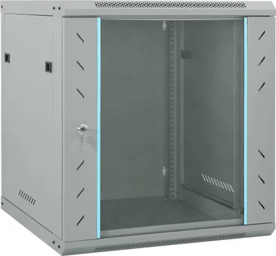 Image de Armoire réseau avec stockage Gris 60 x 45 x 65 cm Acier