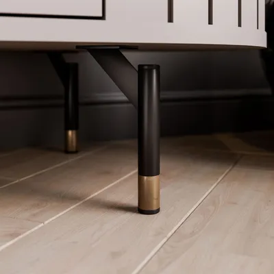 Produktbild von Kommode ELODIE 3D Kaschmir mit LED-Beleuchtung