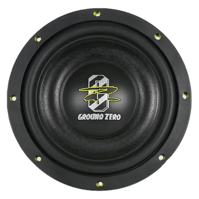 Immagine prodotto di Ground Zero GZHW 10SPL-D2, subwoofer piatto da 25 cm
