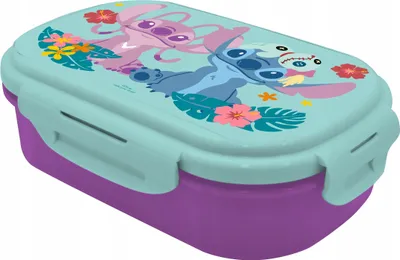 Image de Disney Stitch Brotdose + Besteck