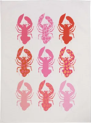 Produktbild von Pichler OCEAN Geschirrtuch koralle 70x50cm