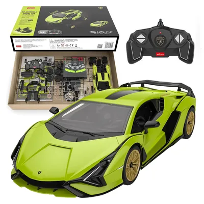 Produktbild von Rastar - Lamborghini Sian Building Kit Car 1:18 RC 97400