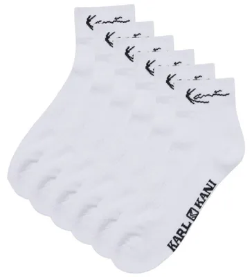 Produktbild von Karl Kani Socken 6er Pack Weiß Uni 43/46