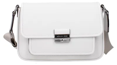 Immagine prodotto di Borsa a tracolla Michael Kors in pelle, colore bianco