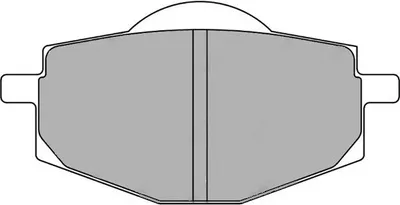Produktbild von Ferodo Fdb383ef Bremsbeläge Durchsichtig Durchsichtig One Size