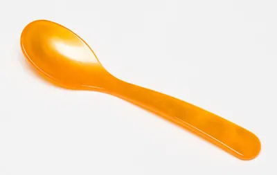 Zdjęcie produktu dla G.F. Heim Söhne łyżka do jajek ze szkła akrylowego pomarańczowa 12,5 cm