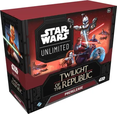 Zdjęcie produktu dla Star Wars Unlimited Twilight of the Republic Prerelease Box