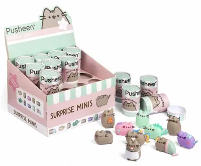 Produktbild von Pusheen PVC-Minifiguren (zufällig)