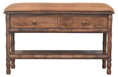Produktbild von Artisan Furniture Bambus-Schnitzregal aus Massivholz