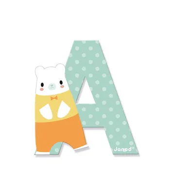 Immagine prodotto di Janod Lettera A Pure Multicolore 3-6 Anni Multicolore 3-6 Anni