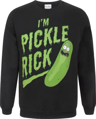 Produktbild von Rick And Morty Pánsky sveter Pickle Rick NS4406 (2XL) (čierny)