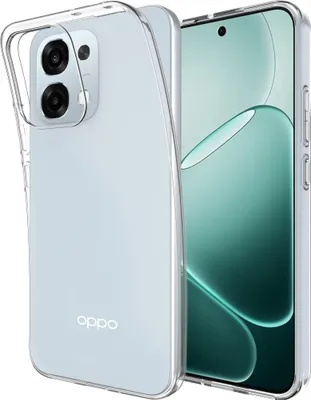Image de Cazy Coque compatible avec Oppo A6 Pro Coque en Silicone – Coque Flexible – Transparent